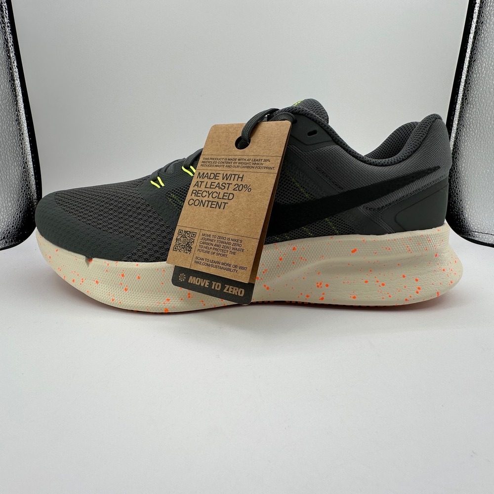 Nike Run Swift 3 Mens Running Shoes Mens 13 Iron Grey-Orange HV5226-068 NEW - Picture 3 of 13